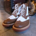 【中古】Trickers トリッカーズ バーニーズニューヨーク カスタムオーダー M2508 カントリーブーツ スコッチグレイン 英国製 UK7.5 メンズ NEXT51三国ケ丘店 RM51H