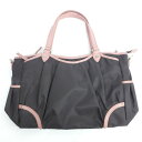 MICHEL KLEIN ミッシェルクラン MK カバン 2WAYショルダーバッグ 斜め掛け 肩掛け ブラウン ピンク ナイロン レディース 鞄 かばん 三国ヶ丘店 546586【USED】 RM0839