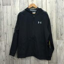UNDER ARMOUR アンダーアーマー ストレッチウーブンノベルティフルジップ+パンツ ウインドブレーカー上下セット スポーツ ブラック 黒 1290274 ジャージ UAストーム メンズ 未使用品 古着屋NEXT貝塚店【Aランク】RK982M