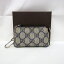 GUCCI グッチ 財布 コインケース 小銭入れ マルチケース キーチェーン付き 233183 GGスプリーム ネイビー メンズ レディース MADE IN ITALY 箱付き 東大阪店 283189【中古】 RYB0023