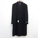 GIORGIO VALENTINO ジョルジオ バレンチノ カシミヤコート アウター ブラック 無地 メンズ M 未使用 三国ヶ丘店 447691 【Aランク】 【中古】 RM3719
