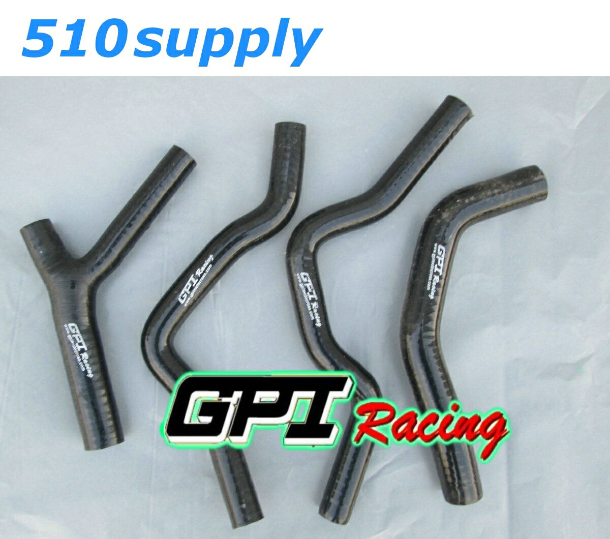ラジエターホース CR500 クーラントホース '85-'88 ブラック ホンダ GPI