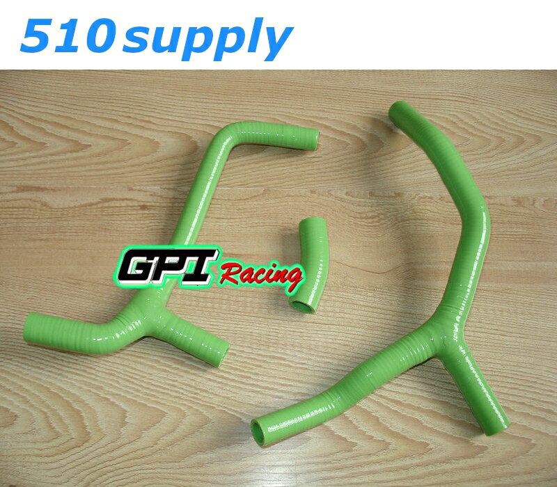 ラジエターホース CRF450R PE05 クーラントホース '09-'12 グリーン ホンダ GPI
