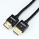 ¡ùHORIC HDMI¥±¡¼¥Ö¥ë ¥³¥ó¥Ñ¥¯¥È&¥¹¥ê¥à¥¿¥¤¥× 1.5m ¥Ö¥é¥Ã¥¯ HO-HDA15-052BK