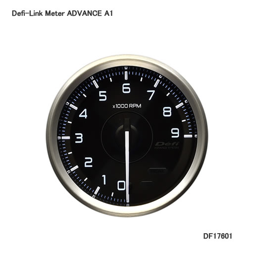 Defi メーター ADVANCE-A1 タコメーター 80φ 9000rpm DF17601