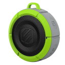 ●【送料無料】【代引不可】SCOSCHE BoomBuoy 水に浮く Bluetoothワイヤレススピーカー グリーン/グレー「他の商品と同梱不可/北海道、沖縄、離島別途送料」