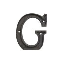 ●【送料無料】63266 アルミアルファベット G「他の商品と同梱不可/北海道、沖縄、離島別途送料」