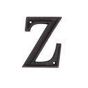 ●【送料無料】63285 アルミアルファベット Z「他の商品と同梱不可/北海道、沖縄、離島別途送料」
