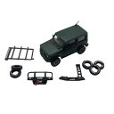 ●【送料無料】スズキ ジムニー (JB74) マットグリーン 左ハンドル アクセサリーパック付 1/64スケール BM64B0033「他の商品と同梱不可/北海道、沖縄、離島別途送料」