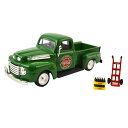 ●【送料無料】Coca Cola(コカ・コーラ)シリーズ フォード F1 ピックアップ 1948 グリーン 1/43スケール 467431「他の商品と同梱不可/北海道、沖縄、離島別途送料」