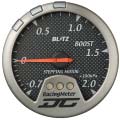 BLITZ �u���b�c RACING METER DIGITAL COMPACT II BOOST METER ��60 Carbon Code19281