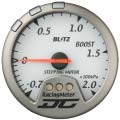 BLITZ �u���b�c RACING METER DIGITAL COMPACT II BOOST METER ��60 White Code19282