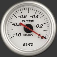 BLITZ ubc RACING METER ELV60 VACUUM METER @B WHITE Code19474