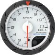 Defi デフィ アドバンス 排気温計（シロ） ADVANCE CR52MM DF08501