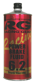 RG（レーシング・ギア） パワーブレーキフルード6.2（DOT5ベース） 1リットル 【RGP-6210】