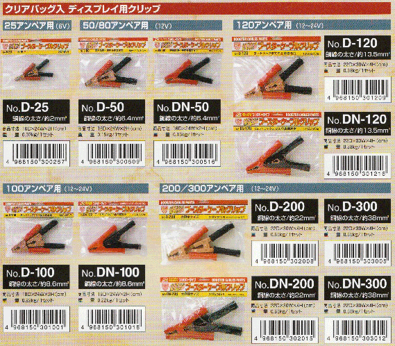 SAPI ブースタークリップ D-100