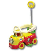 【正規品】ワンワンとうーたん 押し手つき乗用首と腰がすわった年齢から、4才くらいまで長く遊べる乗用玩具です。