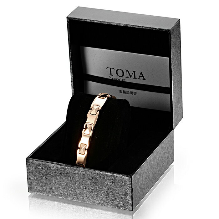 TOMA 3M・3F 磁気ブレスレット ピンク 男性or女性 ゲルマニウム TOMA 3M・3F 磁気ブレスレット ピンク 男性or女性 ゲルマニウム
