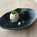 苔 インテリア コケがかわいい 真山茜さんのモスモス モスドリ2羽・チビドリ2羽・炭化焼締器セット mosmos 益子 陶芸家 観葉植物 コケテラリウム インテリア コケ栽培 ギフト誕生日 父の日