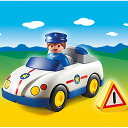 プレイモービル 1.2.3 ポリスカー ごっこ遊び 1歳 2...