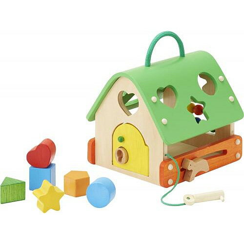 積み木 ブロック 木のおもちゃ 型はめ 木製 子供 赤ちゃん 出産祝い 1歳 2歳 3歳 …...:nicoly:10006841