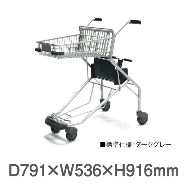 ショッピングカート SV572-C100 幼児座席 足元バンパー 傘立て コーナーバンパー付き (ダークグレー) ショッピングカート SV572-C100 幼児座席 足元バンパー 傘立て コーナーバンパー付き (ダークグレー)