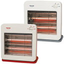 テクノス ES-K710(W) 電気ストーブ400W ホワイ...