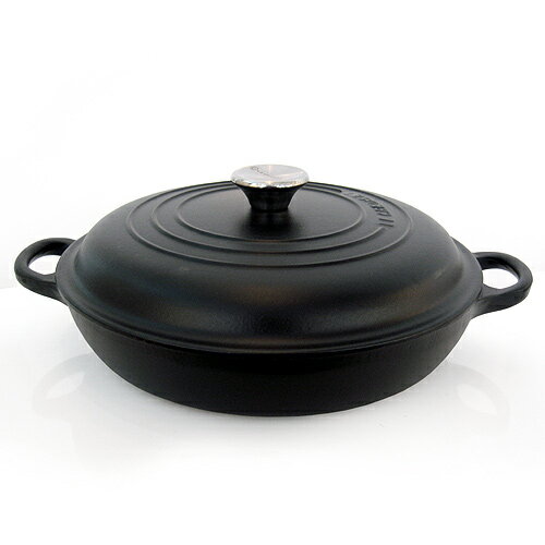 ル・クルーゼ(Le Creuset)ビュフェ・キャセロール 26cm ブラック◆【本日開催】楽天ポイント全品10倍サマーセール★