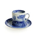 スポード (Spode) ブルーイタリアン コーヒーカップ&...