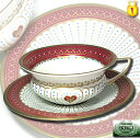 ウェッジウッド（WEDGWOOD）ハーレクイーン コレクション Queen of Hearts カップ&ソーサー★キッチン用品・食器・調理器具 洋食器 カップ&ソーサー 陶器