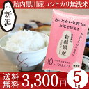いなほんぽオリジナル 無洗米 新潟産コシヒカリ5kg 送料無...