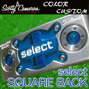 【エキセントリックブルー カラーカスタム】スコッティキャメロン セレクト2014 スクエアバック シルバーミスト仕上げScotty Cameron Select2014セレクト/ブルーカスタム【送料無料】