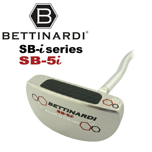 【2011年日本限定モデル】BETTINARDIベティナルディ SB5i パターSBiシリーズSB-5i/ベント・センター【送料無料】