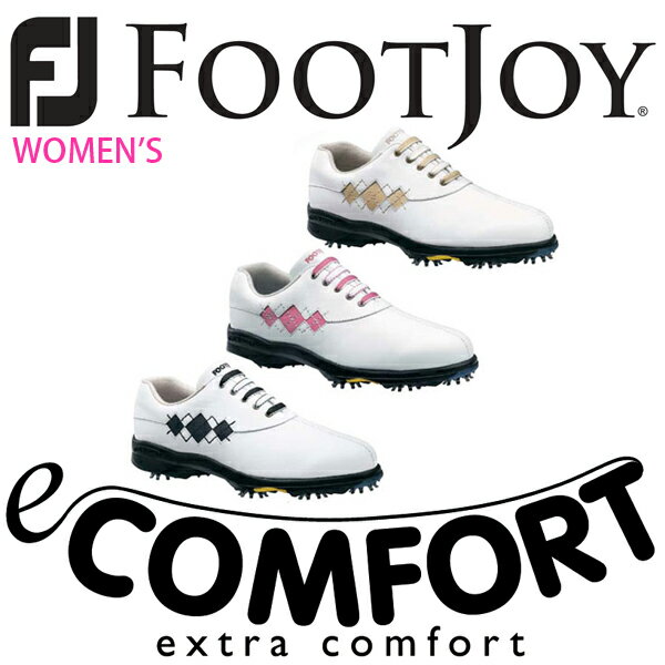 【送料無料】Foot Joy/フットジョイ e-COMFORT/eコンフォート #98508 #98522 #98530女子プロに大人気