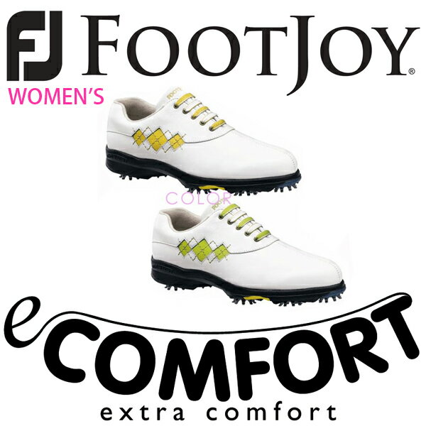 【送料無料】Foot Joy/フットジョイ e-COMFORT/eコンフォート #98545 #98557 NEWカラー女子プロに大人気