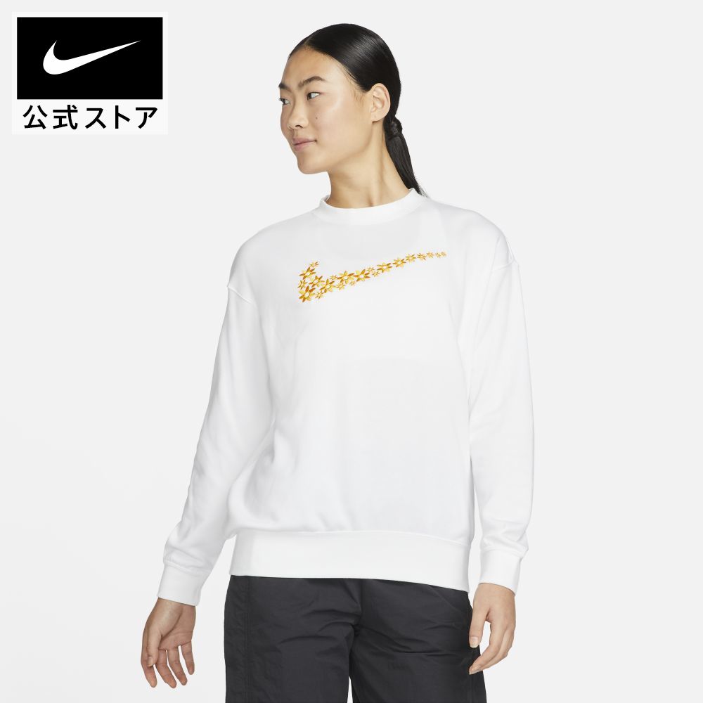 【40%OFF】ナイキ ウィメンズ NSW スポーツ デイジー フリース L/S クルーtシャツ 長袖 レディース スポーツウェア ロングスリーブ NIKE シャツ トレーナー トレーニングウェア ロンt アパレル #楽天ナイキブラックフライデー22 40-50%