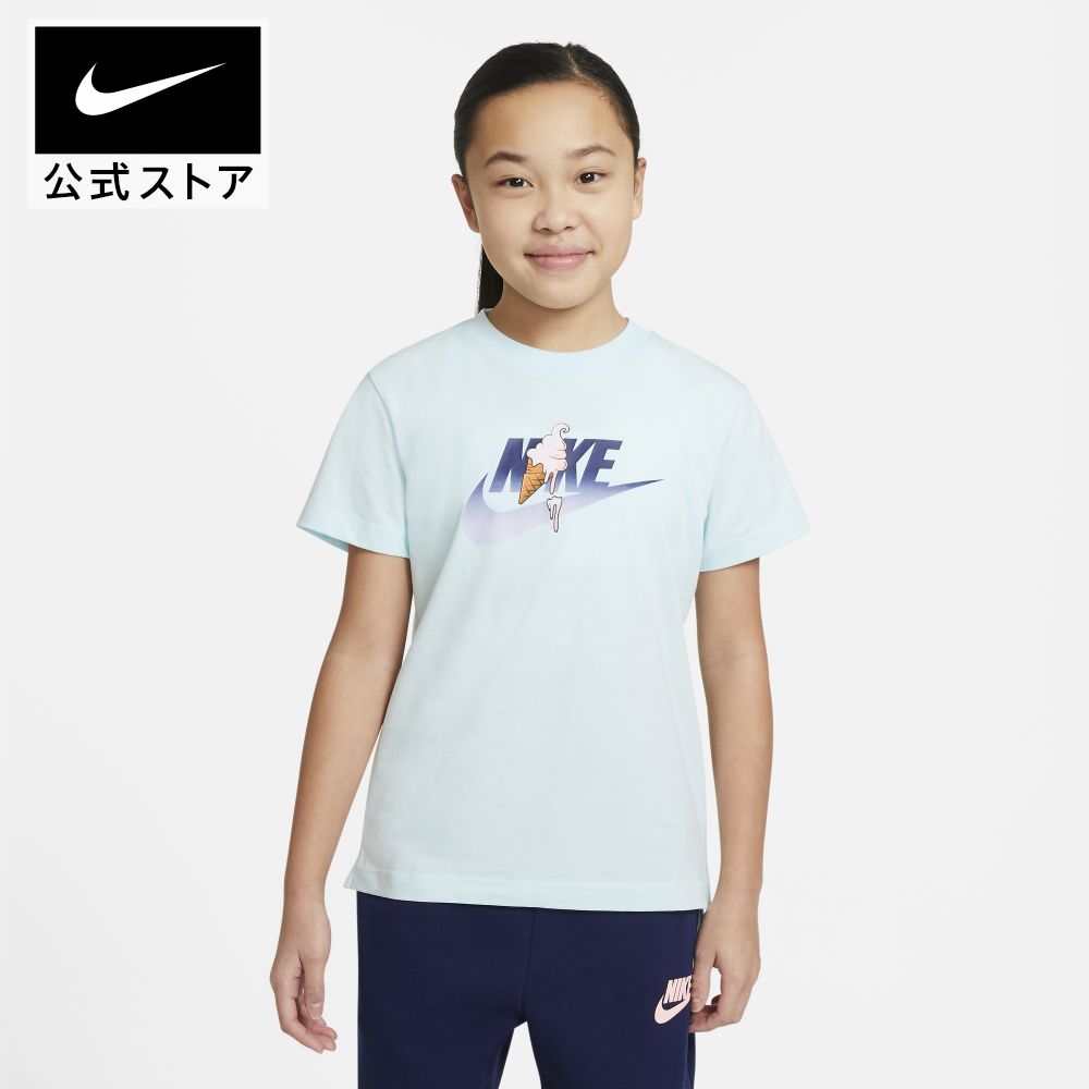 【40%OFF】ナイキ YTH ガールズ NSW サマー S/S Tシャツ FSアパレル トップス ウェア キッズ Tシャツ SU22 #楽天ナイキブラックフライデー22 40-50%