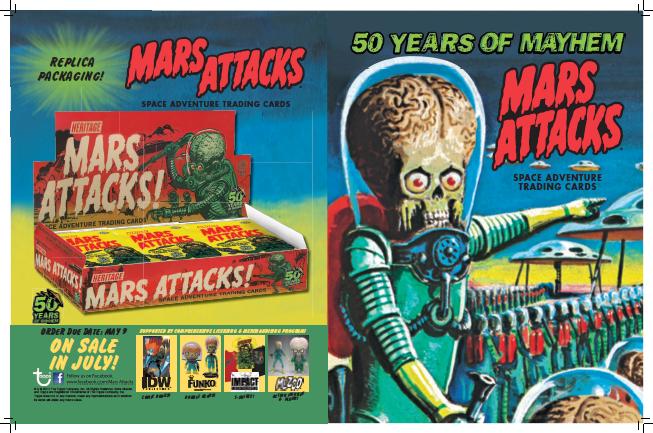 ■予約■ 2012 TOPPS MARS ATTACKS HERITAGE TRADING CARD マーズアタック・トレーディングカード （7月中旬発売予定）