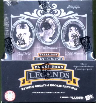 2006/2007 PRESS PASS LEGENDS BASKETBALL