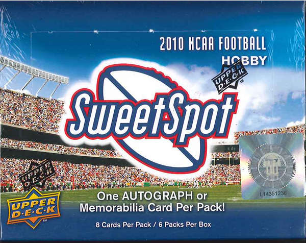 ■セール■2010 UD NCAA SWEET SPOT FOOTBALL