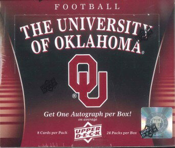 2011 UPPER DECK THE UNIVERSITY OF OKLAHOMA FOOTBALL