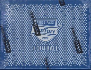 2012 PRESS PASS FANFARE FOOTBALL トレーディングカード