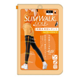 その他ブランド SLIMWALK GOLF 美脚＆美尻レギンス レイヤードタイプ M-L SWG002 レディース<strong>ゴルフ</strong>ウェア 2024春夏