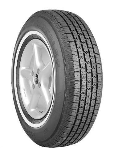 Hercules P185/75R14 MRX PLUS IV 　ホワイトリボンタイヤ2本単位の販売で送料無料代引き手数料無料！！(離島は除く）奇数本数の販売はお断りします。