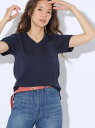 niko and... (W)USAC180EVネックTシャツ ニコアンド