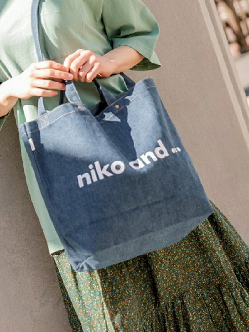 [Rakuten BRAND AVENUE]ORニコロゴトートBAG 2W niko and... ニコアンド バッグ