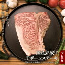【プロ向け・送料無料】国産牛 熟成肉 Tボーンステーキ【不定貫800g以上】(焼き肉/BBQ/バーベキュー/骨付き肉/ステーキ)