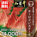 最A5ランク 仙台牛サーロインステーキ 200〜220g×3...