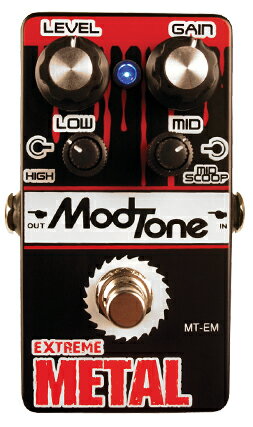 【正規輸入品】【即納可能】Modtone Effects Extreme Metal MT-EM