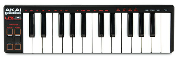 AKAI LPK25 LAPTOP PERFORMANCE KEYBOARD